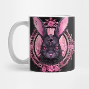 Black Evil Rabbit Mug